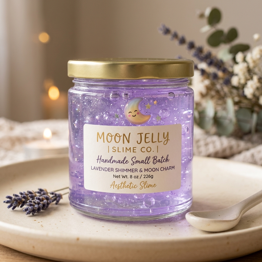 Moon Jelly jar