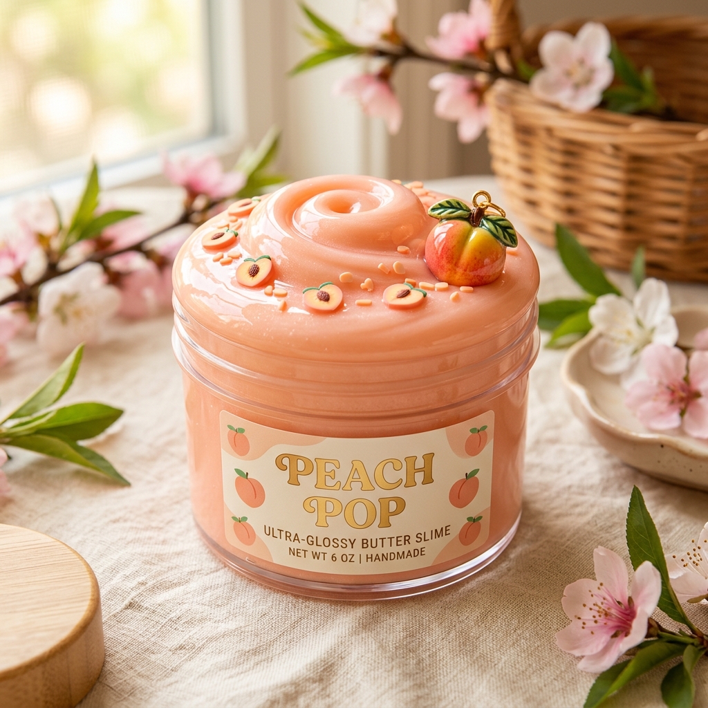 Peach Pop jar